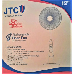 Fan 18inch (Rechargeable) - JTC