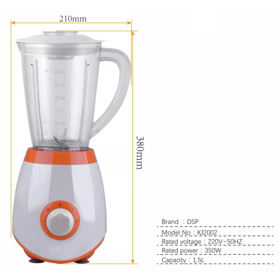 Blender - DSP 350W 1.5L Blender - DSP 350W 1.5L