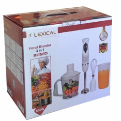Hand Blender 4in1- LEXICAL 500W