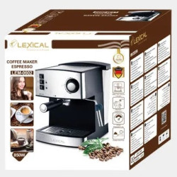 Espresso machine - LEXICAL 850W 15Bar