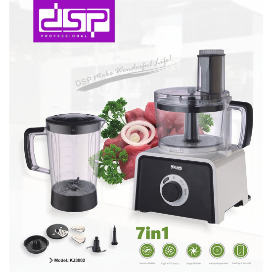 Food Processor 7 in 1 - DSP 600W 1.5L