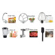 Food Processor - DSP 1300W 6.5L