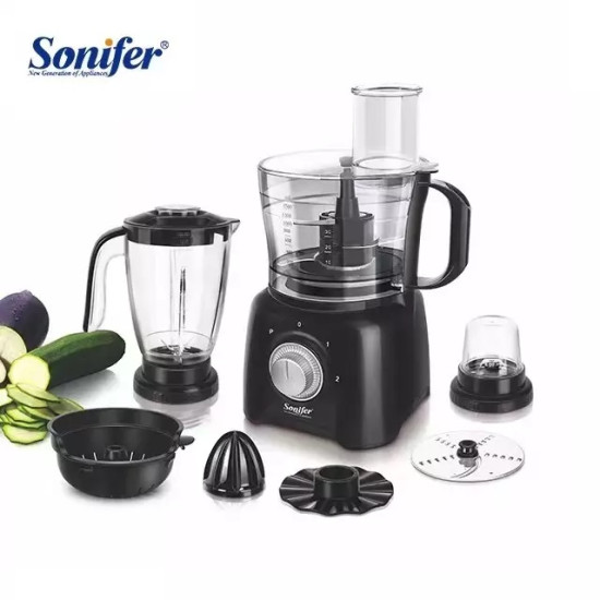 Food Processor 9 in 1 - Sonifer 400W 1.5L Food Processor 9 in 1 - Sonifer 400W 1.5L