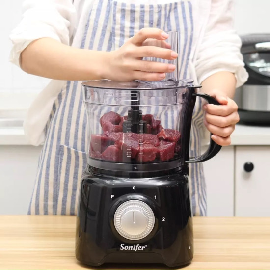 Food Processor 9 in 1 - Sonifer 400W 1.5L Food Processor 9 in 1 - Sonifer 400W 1.5L