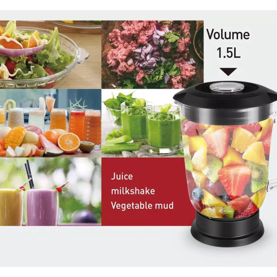 Food Processor 4 in 1 - Sonifer 600W 1.5L Food Processor 4 in 1 - Sonifer 600W 1.5L