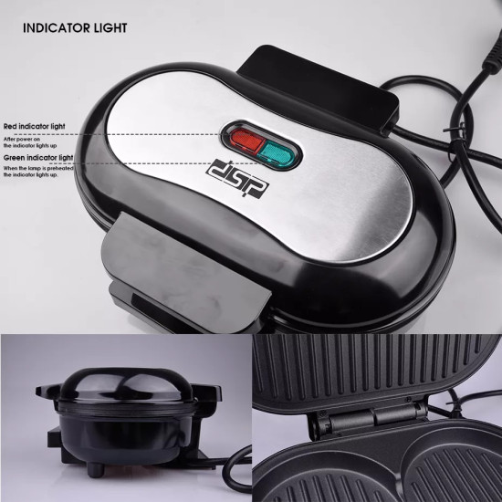Electric Hamburger Grill - DSP 750W Electric Hamburger Grill - DSP 750W