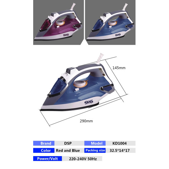 Steam Iron - DSP 2000W Steam Iron - DSP 2000W