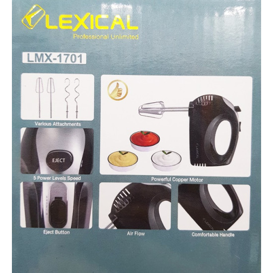 Hand Mixer - LEXICAL 200W