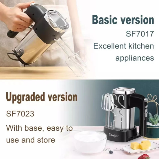 Hand Mixer - Sonifer 500W Hand Mixer - Sonifer 500W