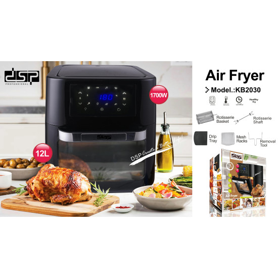 Air Oven & Fryer - DSP 12L 1700W