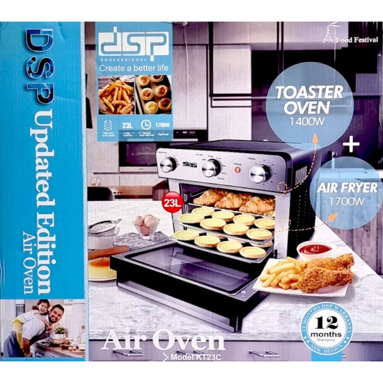 Oven & Air Fryer - DSP  23L 1400W (Oven), 1700W (Air Fryer)