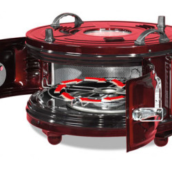 Round Electrical Oven - Samdan 2 x 500W (1000W) 32 Liters