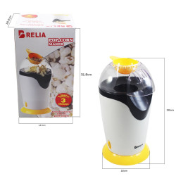 Hot Air Popcorn Maker - Relia 1200W
