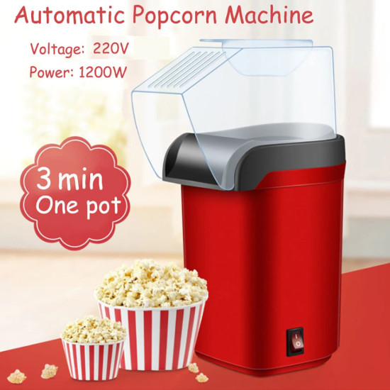 Hot Air Popcorn Maker - 1200W Hot Air Popcorn Maker - 1200W