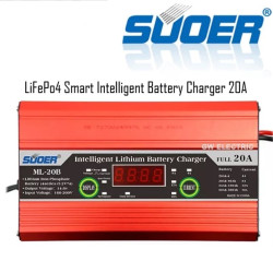 Battery Charger (Smart - Intelligent) for Lithium - SUOER 14.6V 20A