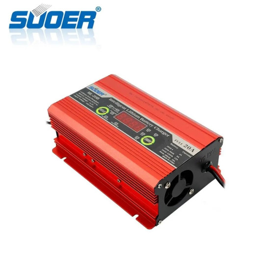 Battery Charger (Smart - Intelligent) for Lithium - SUOER 14.6V 20A Battery Charger (Smart - Intelligent) for Lithium - SUOER 14.6V 20A