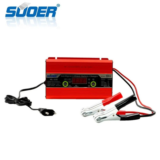 Battery Charger (Smart - Intelligent) for Lithium - SUOER 14.6V 20A Battery Charger (Smart - Intelligent) for Lithium - SUOER 14.6V 20A