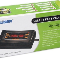 Battery Charger (Intelligent) - SUOER 12V 10A