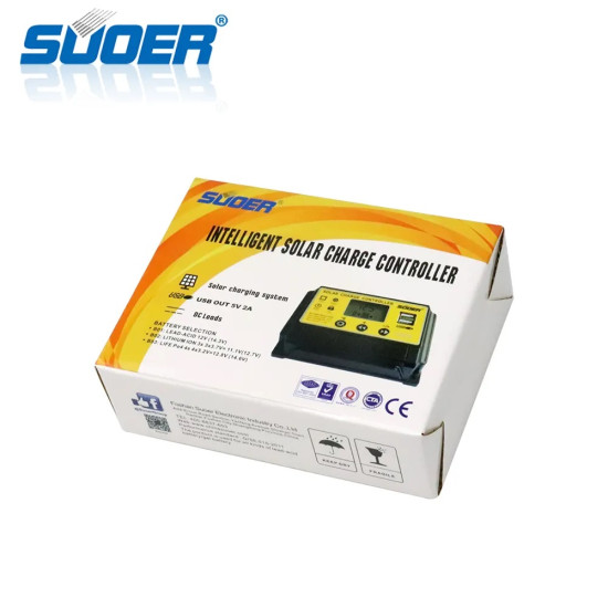 Solar Charge Controller PWM - SUOER 30A 12V/24V Solar Charge Controller PWM - SUOER 30A 12V/24V