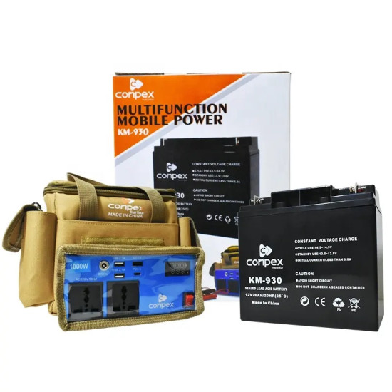 Multifunction Power Inverter and Mobile Charger with Power Bank for Camping Multifunction Power Inverter and Mobile Charger with Power Bank for Camping