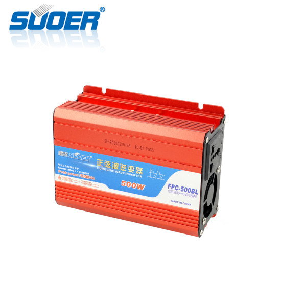Power Inverter (Pure Sine Wave) - SUOER 500W