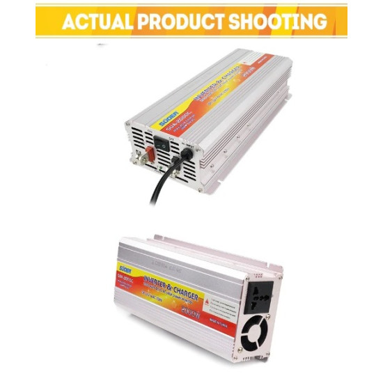 Power Inverter & Charger - SUOER 2000W 20A Power Inverter & Charger - SUOER 2000W 20A
